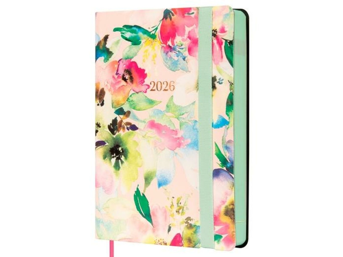 Agenda Finocam Flexi Joy Bloom 11,8 X 16,8 Cm 2026