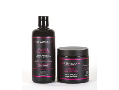 Champô e Amaciador Queratina KERARGAN