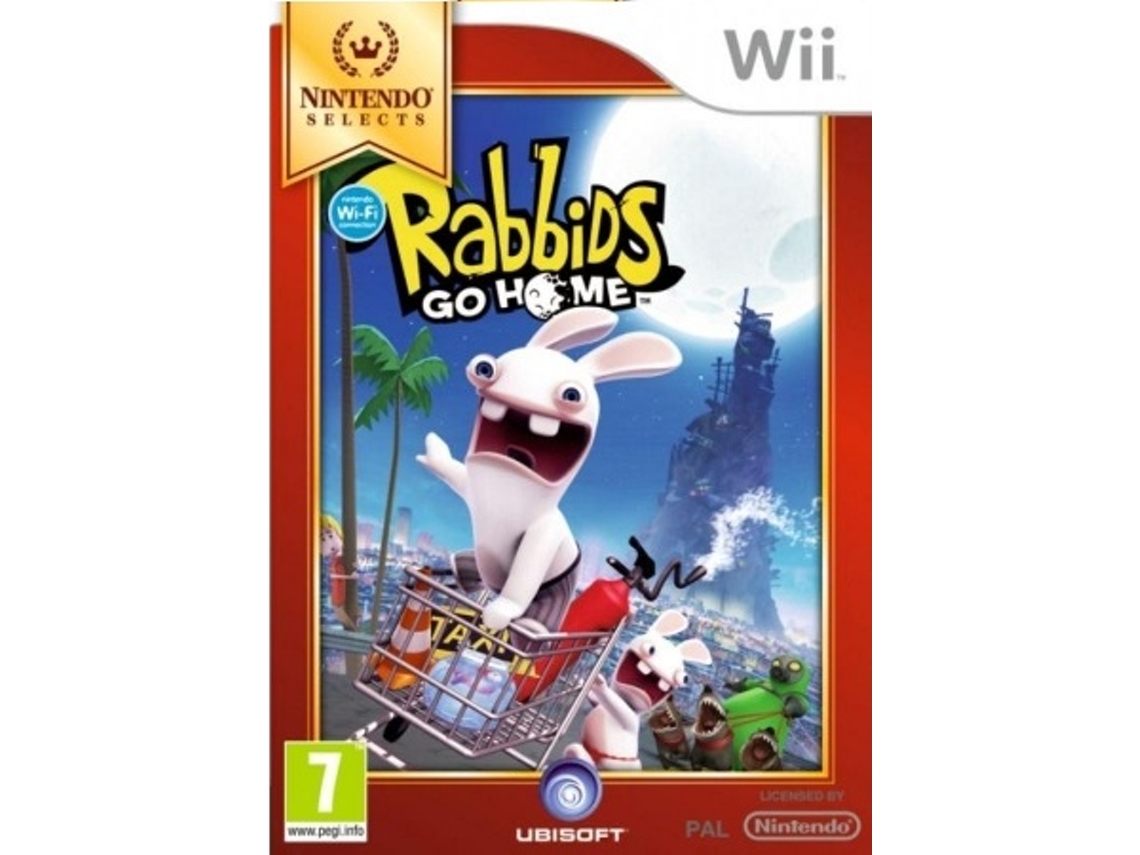 Jogo Nintendo Wii Rabbits Go Home Select