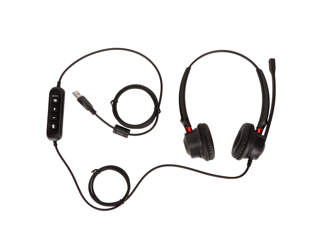 Fone LAXISCREED para Call Center Usb com Enc e Controle de Volume