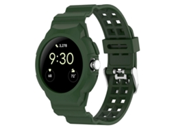 Pulseira De Silicone Integrada E Totalmente Fechada Para Google Pixel Watch