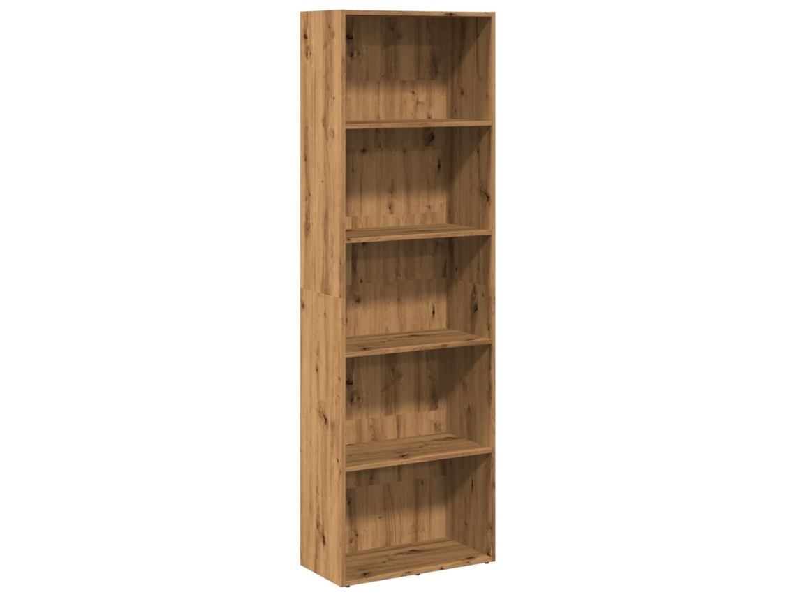 Bookcase, Bookcases Vidaxl Marrom Madeira Processada (n/a)