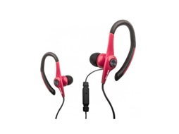 Fone de Ouvido Vermelho Microfone Ipx4 Destacável ELBE