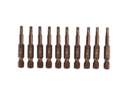 Conjunto De Bits Parafusadeira Elétrica Hexagonal Magnética 50mm H6.3 (10pcs)