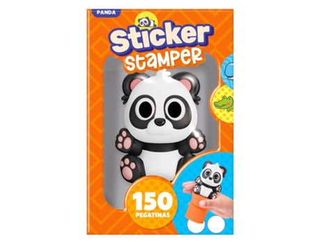 Imagiland Sticker Stamper Panda 150 Pegatinas Ptst06 Imagilandp25