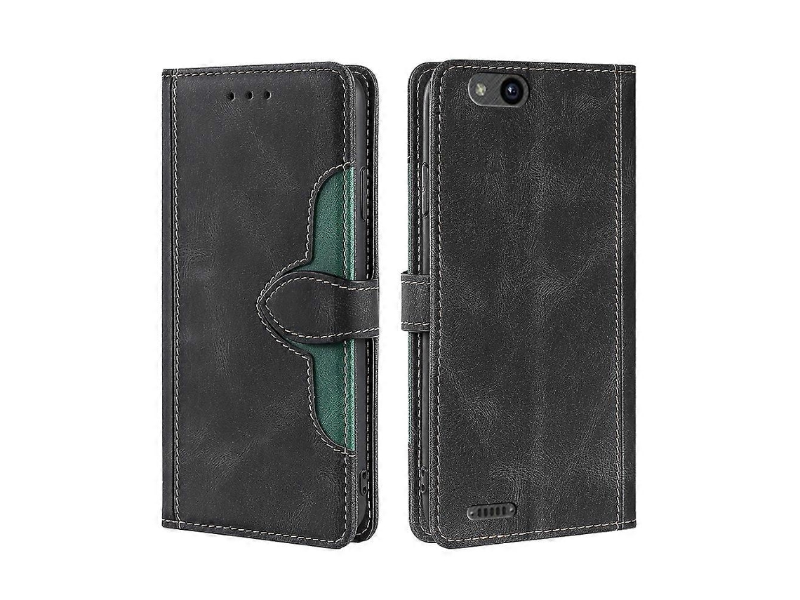 Capa De Couro Pu Com Fecho Magnético E Aba Horizontal Para Zte Tempo X/vantage/z839/n9137 Com Costura E Sensação De Pele