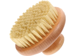 Escova Esfoliante Corporal Com Cabo Redondo E Confortável Para Escovação A Seco No Chuveiro Massagem Na Pele