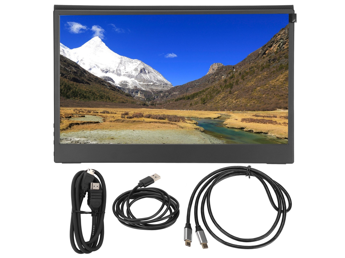 Monitor Portátil LAXISCREED 13.3" Full Hd Hdr Ips