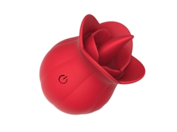 Vibrador De Sexo Para Lamber A Lngua Rosa Com 10 Modos Para Mulheres (vermelho)