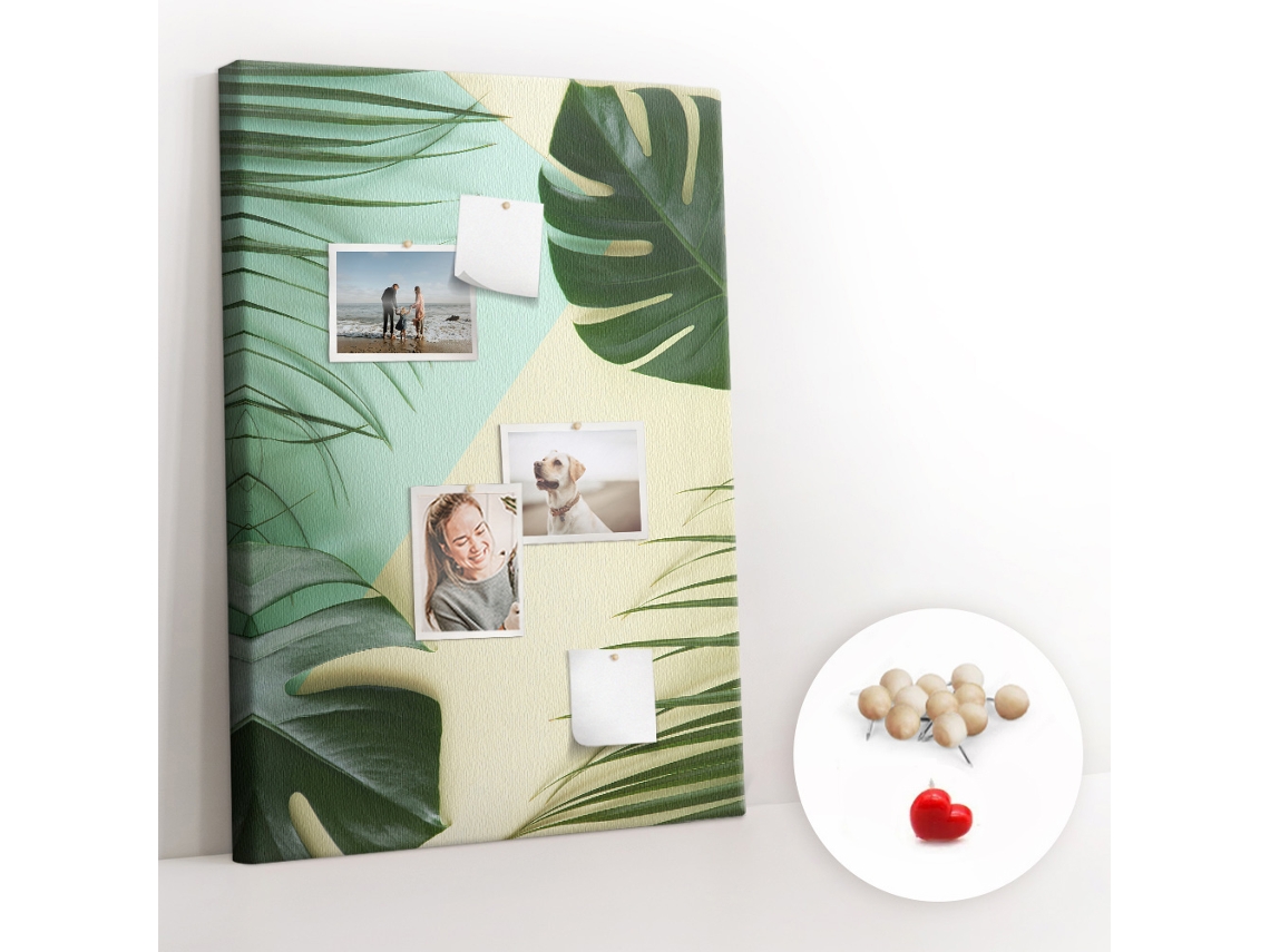 Painel De Cortiça Para Parede Manhã Nublada Para O Escritório Espelharte (70x100 Cm)
