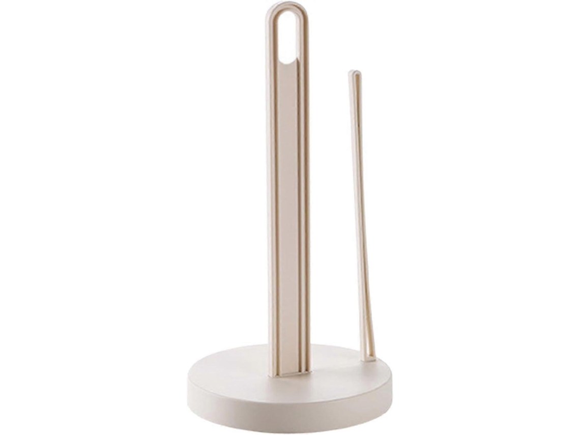Suporte Criativo para Papel Higiênico, Prateleira de Bancada para Cozinha, Restaurante e Banheiro, Bege BRILVIBERA