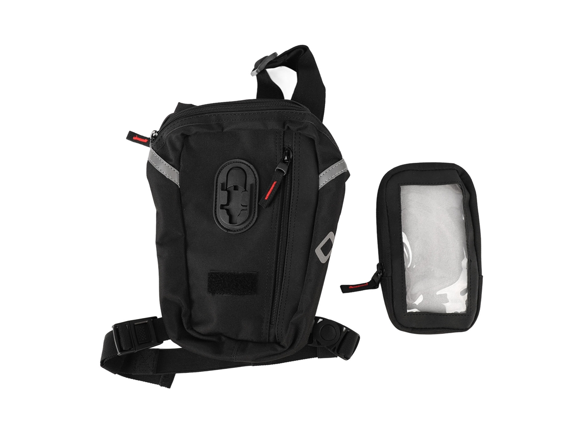 Bolsa de Cintura AQUAFORGE com bolsos porta celular multifuncional para corrida e academia