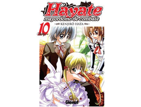 Livro Hayate Mayordomo,10 de Kenjiro Hata (Espanhol)