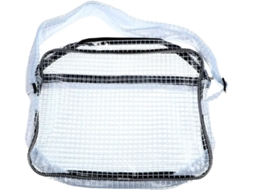 Bolsa Para Ferramentas De Plástico Preto De 17 Polegadas, Design Flexível E Antiestático.