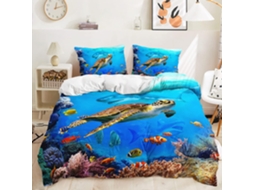 Capa de Edredom Infantil em Microfibra Fronha 220x240 Cm, 140x200 Cm
