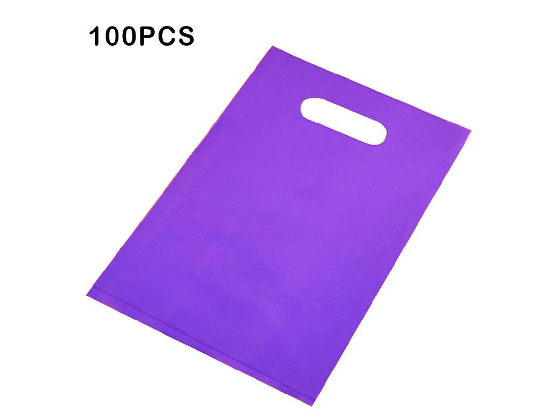 100 Sacolas Plásticas com Alça Personalizadas com Logo Multicolor Eco friendly para Compras e Presentes