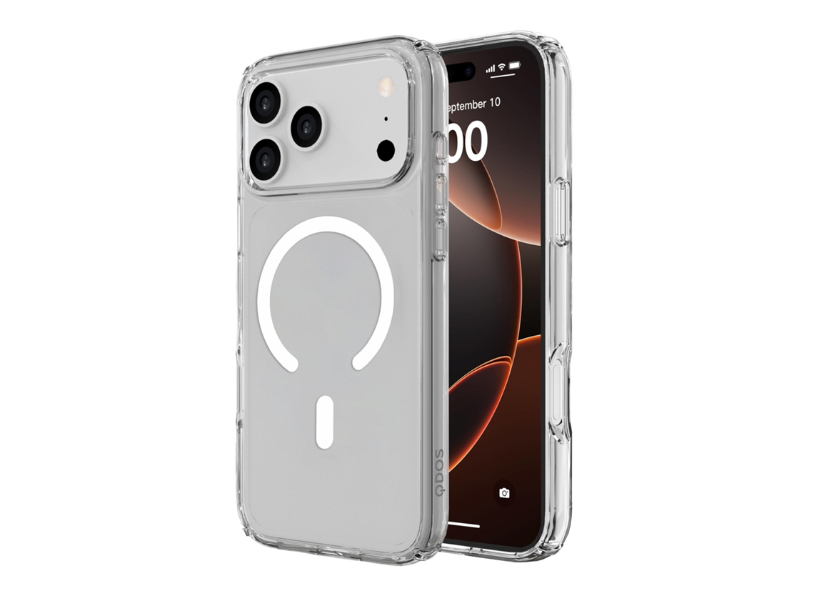 Qdos - Capa Hybrid Drop Military Iphone 17 Pro Max (clear)
