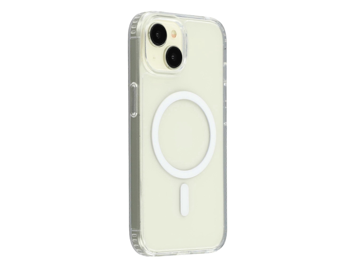 Capa Magnética De 1,5 Mm De Espessura Tpu Pc Transparente Para Iphone 14 E 13