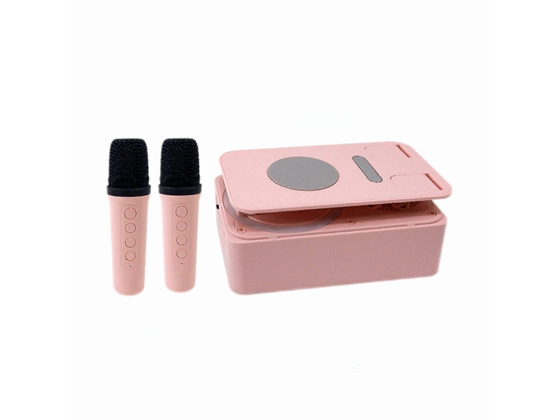 Suporte Para Celular 2 Em 1, Alto Falante Portátil, Conexão Estável, Recarregável, Compatível Com Bluetooth, Suporte Para Celular Com Luz Olysi Shop