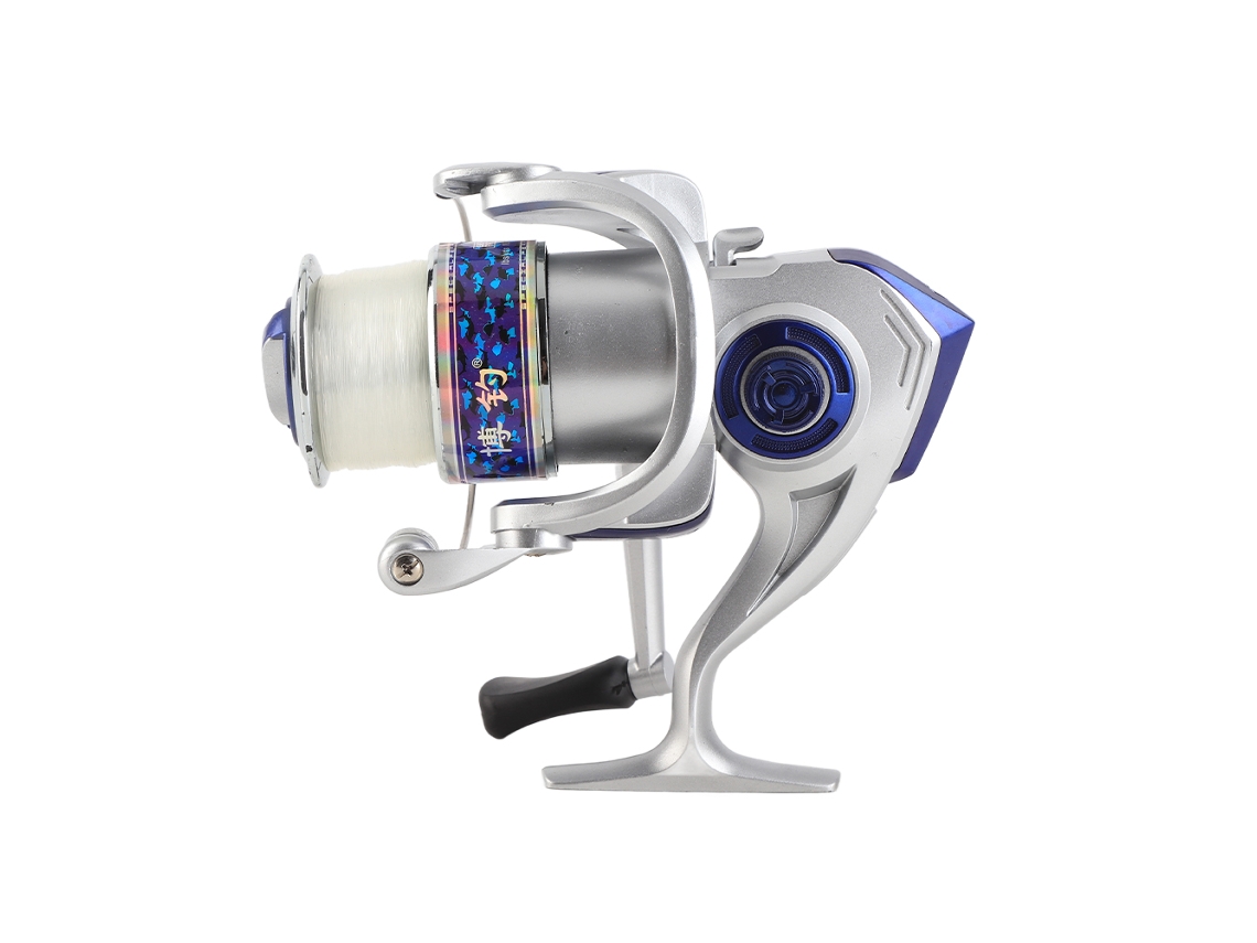 Molinete de Pesca 12bb com Linha Mar e Carpa