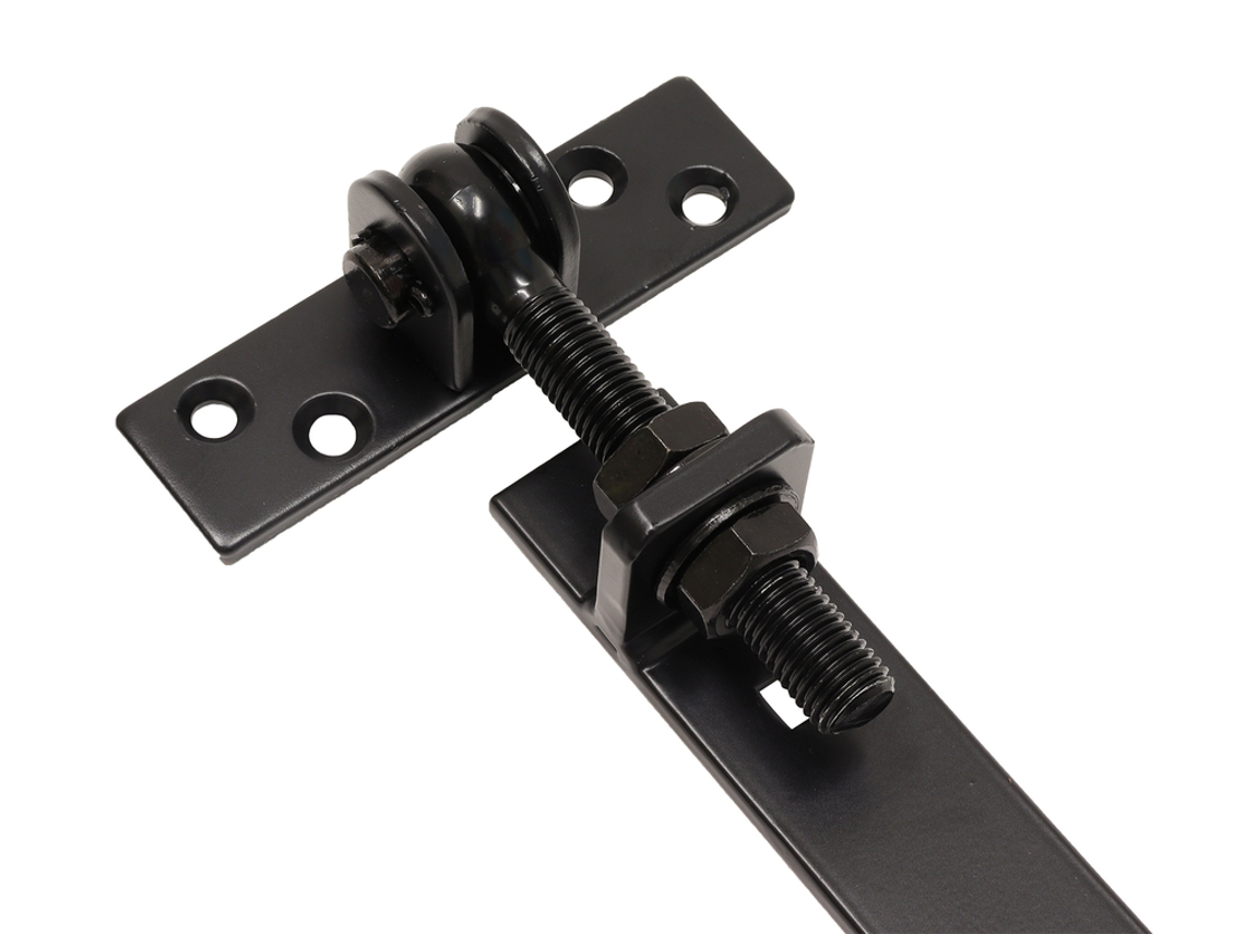 Dobradiça Ajustável Para Portãos 67 Cm Preto By Peça Wovar