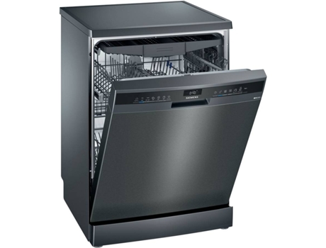Máquina de Lavar Loiça SIEMENS Home Connect SN23EC14CE (13 Conjuntos- 60 cm - Preto)