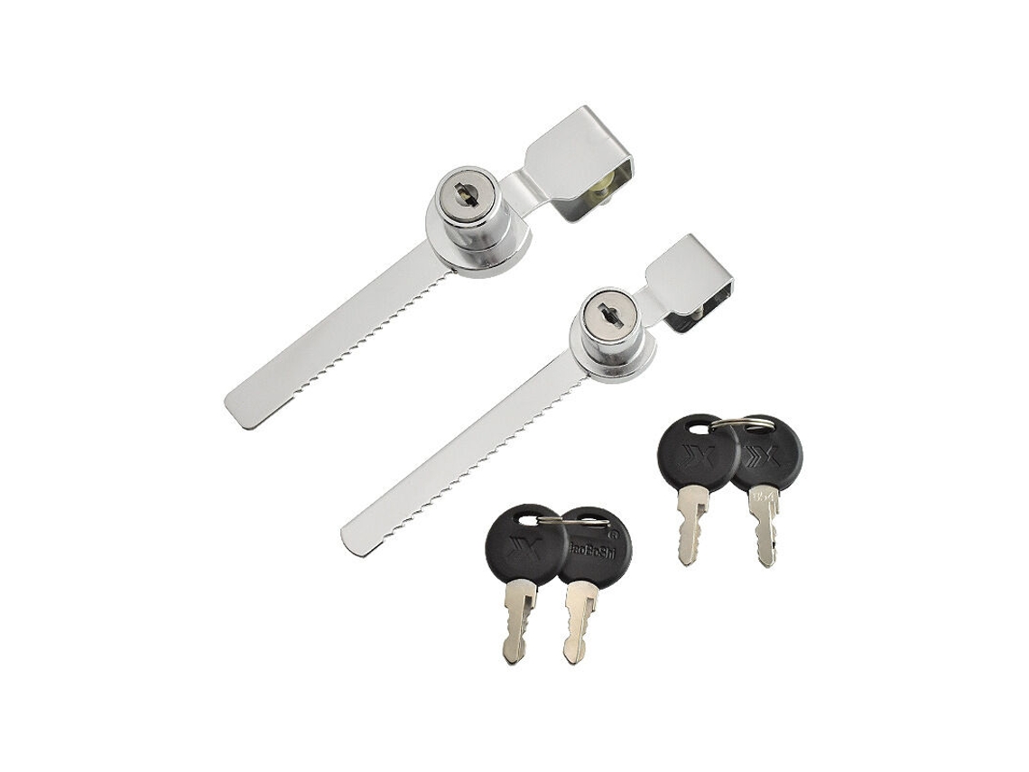 2 Fechaduras Para Porta Deslizante De Vidro Terrário, Fechadura Triumph Vidro, Came, Gaveta Caixa Correio/armário Em Liga Zinco (com 4 Chave