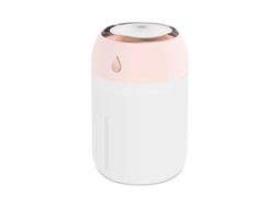 Umidificador portátil mini de 330ml, pequeno umidificador de névoa fria, alimentado por USB, para mesa, quarto, viagens, escritório e casa. Brilvibera