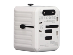 Adaptador Universal De Viagem Usb C Com Tomadas