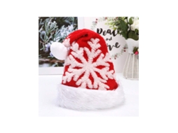 Chapéu De Natal Com Grandes Flocos De Neve, Para Decoração De Inverno E Festas, Presente, Tamanho Approx. 3040cm Igvtrade