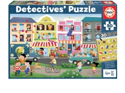 Puzzle EDUCA Detetive Puzzles 50 Peças Cidade (Idade Mínima: 4 Anos - 50 Peças)