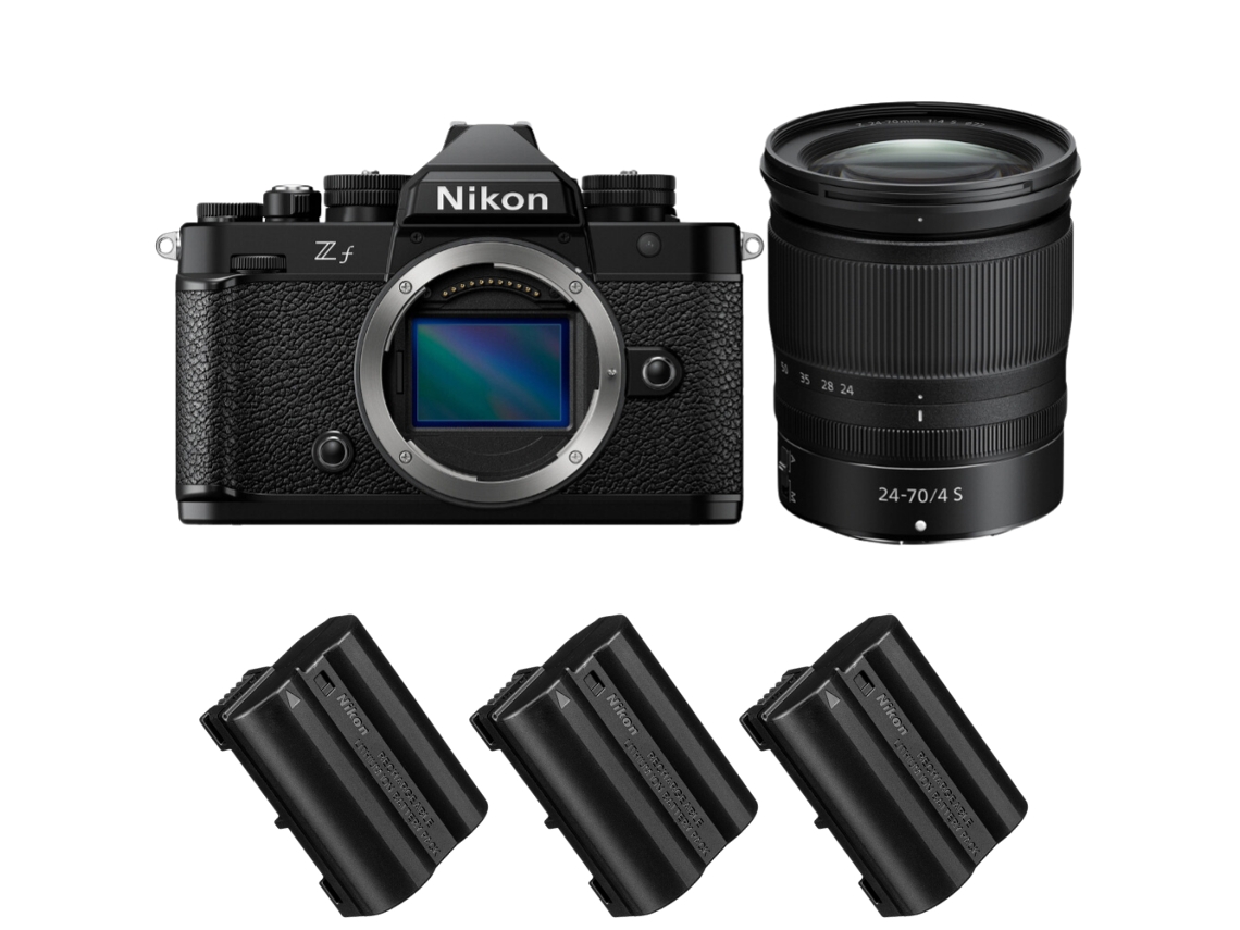 Zf + Z 24 70mm F/4 S + 3 Nikon En el15c + Ebook “20 Dicas para Fotos Que Impressionam” NIKON
