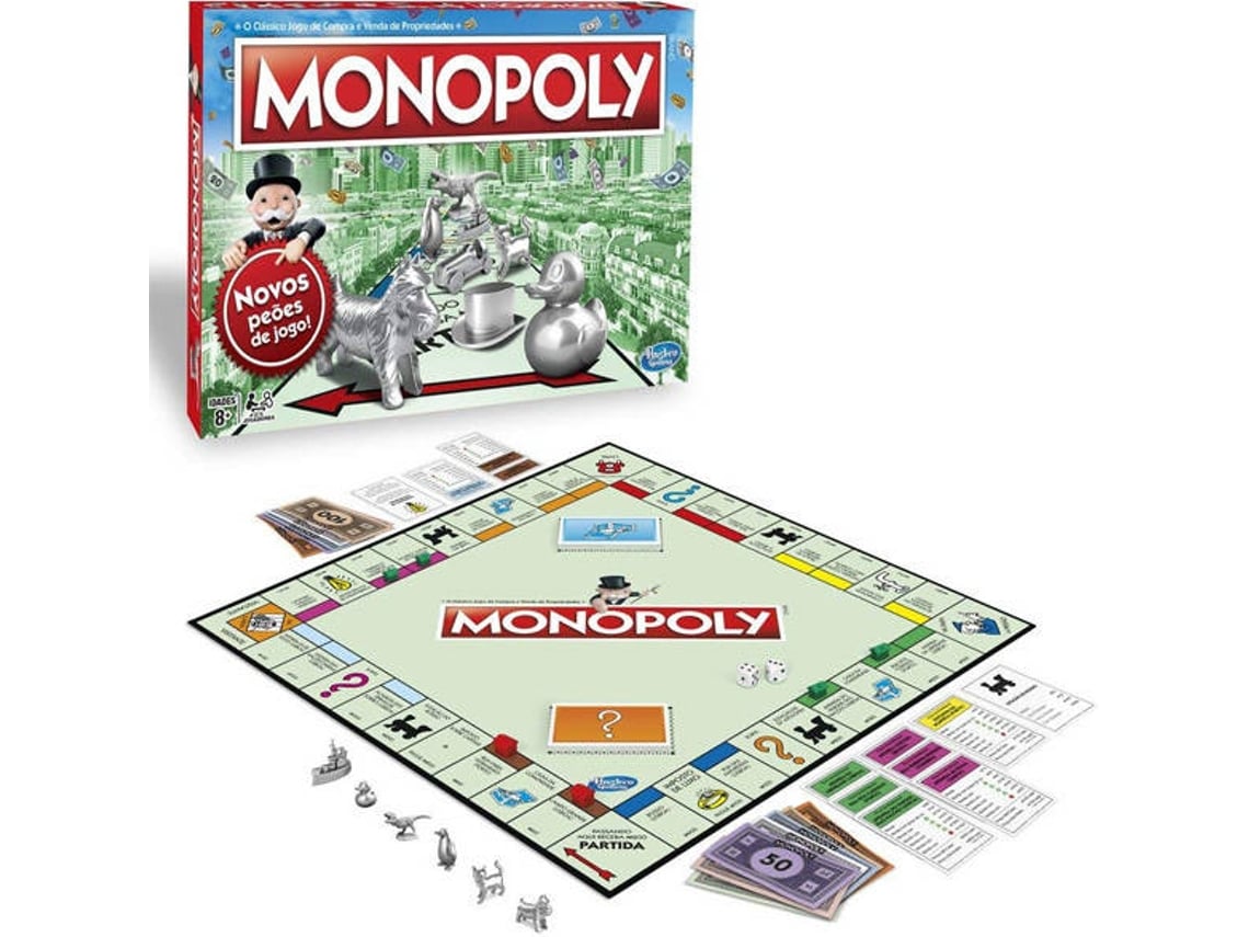 Jogo de Tabuleiro Monopoly Standard (Português)