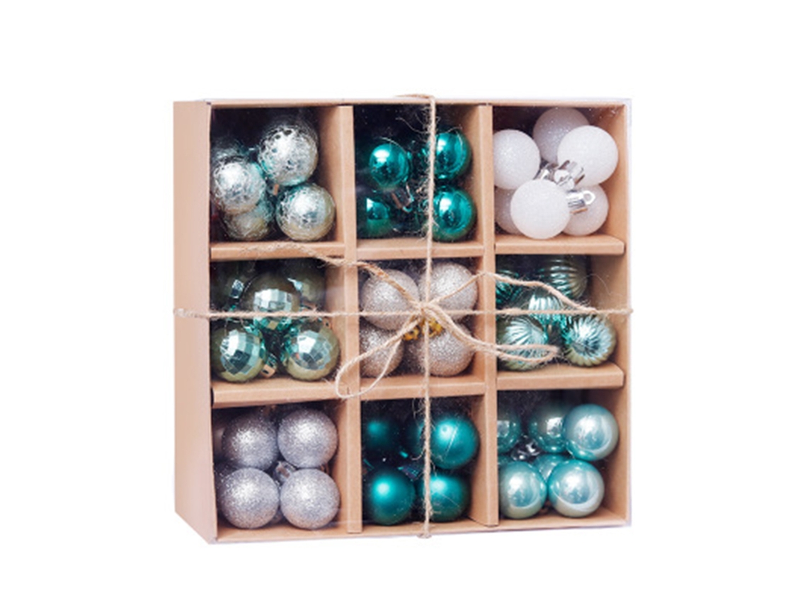 Laxiscreed Conjunto De 99 Bolas De Natal De 3cm Para Decoração E Presentes