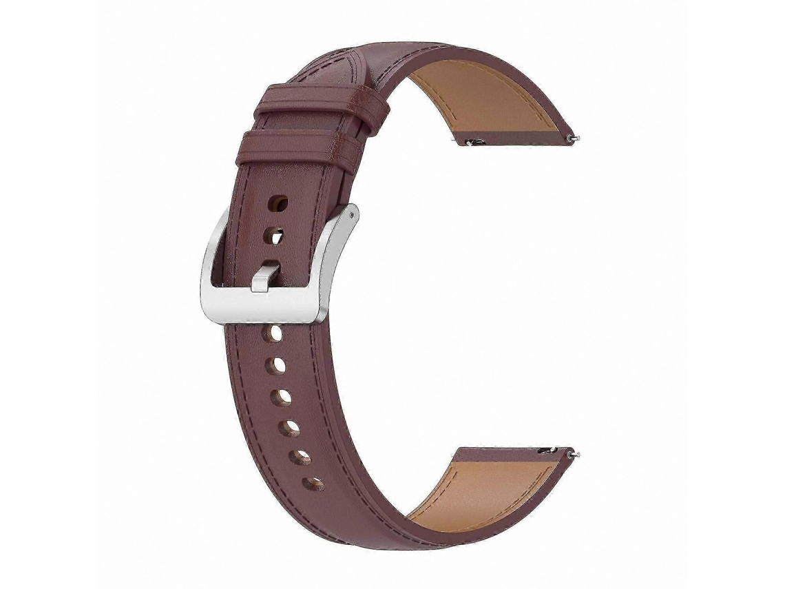 Pulseira De Couro Pu Resistente Ao Suor De 20 Mm Para Smartwatch Active 2