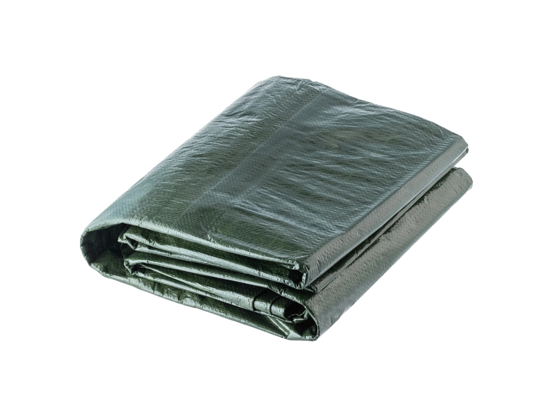 Lona, 10x6 Pés, Impermeável, Resistente A Uv, Reforçada, Multifuncional