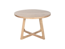Mesa de Jantar Redonda em Acácia, 115x115x76cm ALEXANDRA HOUSE LIVING