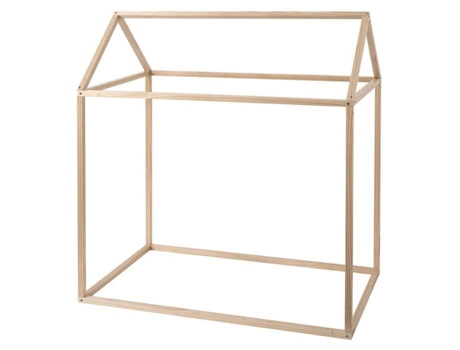 Cabine decorativa para crianças - ATMOSFERA PARA CRIANÇAS - Dream - Madeira de pinho - Castanho - L. 115 x l. 66 x A. 126 cm