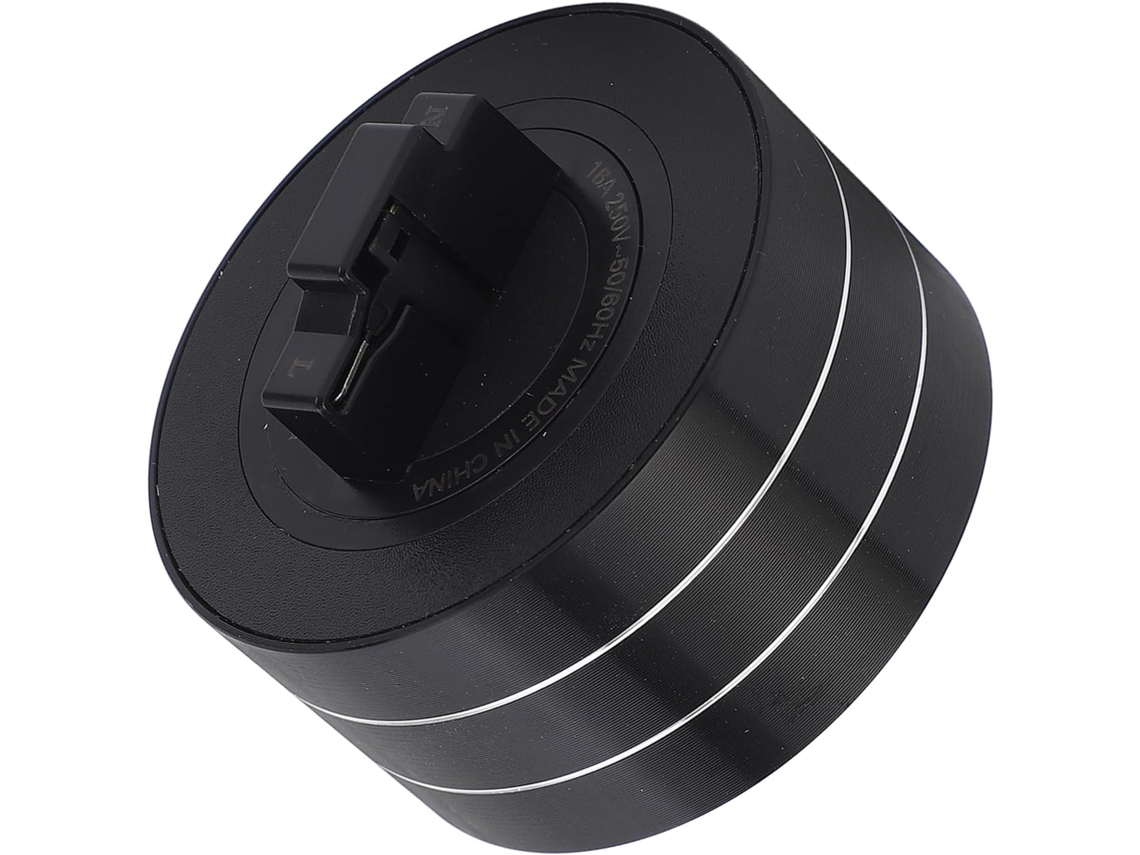 Tomada Elétrica Circular De 250 V Para Trilho, Formato Redondo.