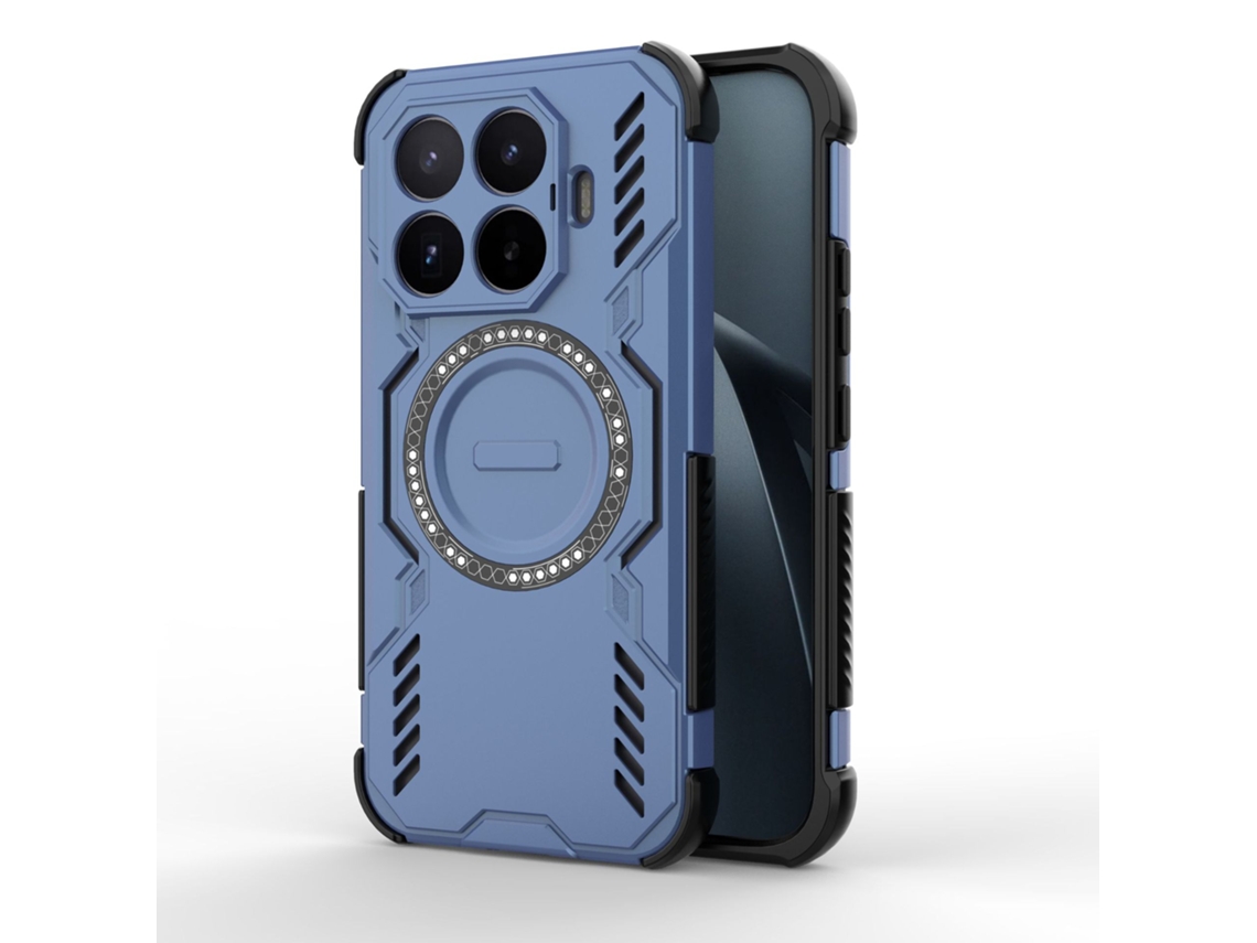 Capa Hexinyigjly Para Xiaomi 17, Com Suporte Azul