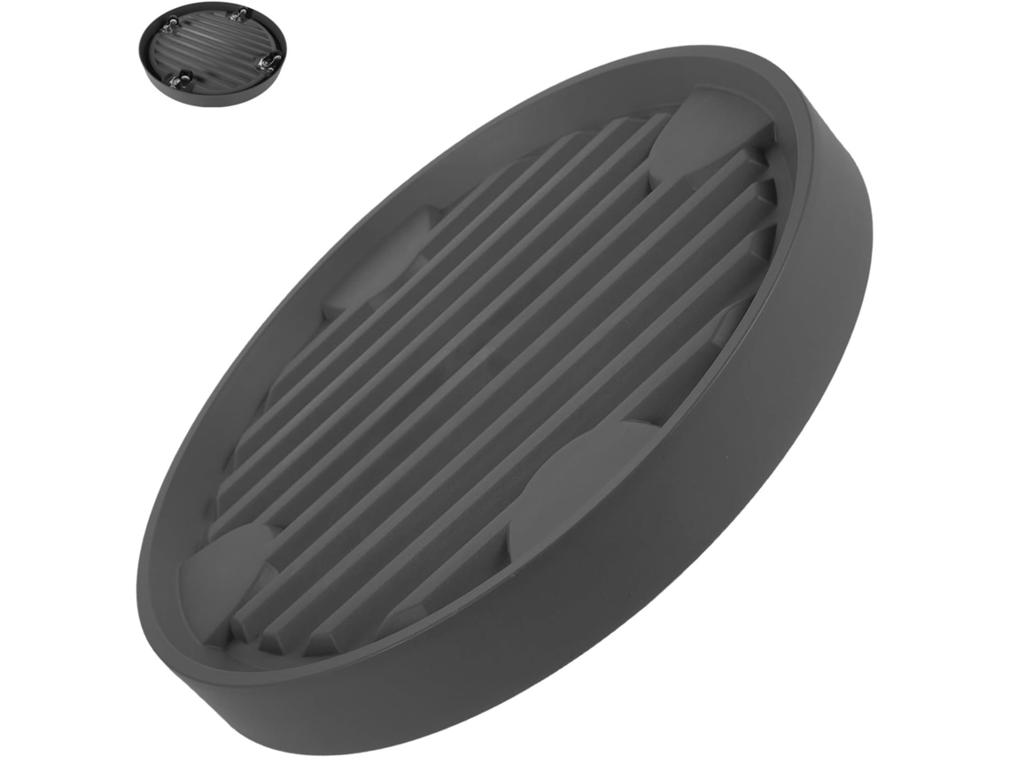 Suporte para Plantas com Rodízios Giratórios de 360°, Base de Plástico para Vasos com Rodízios Ocultos, Carrinho para CHABERLU