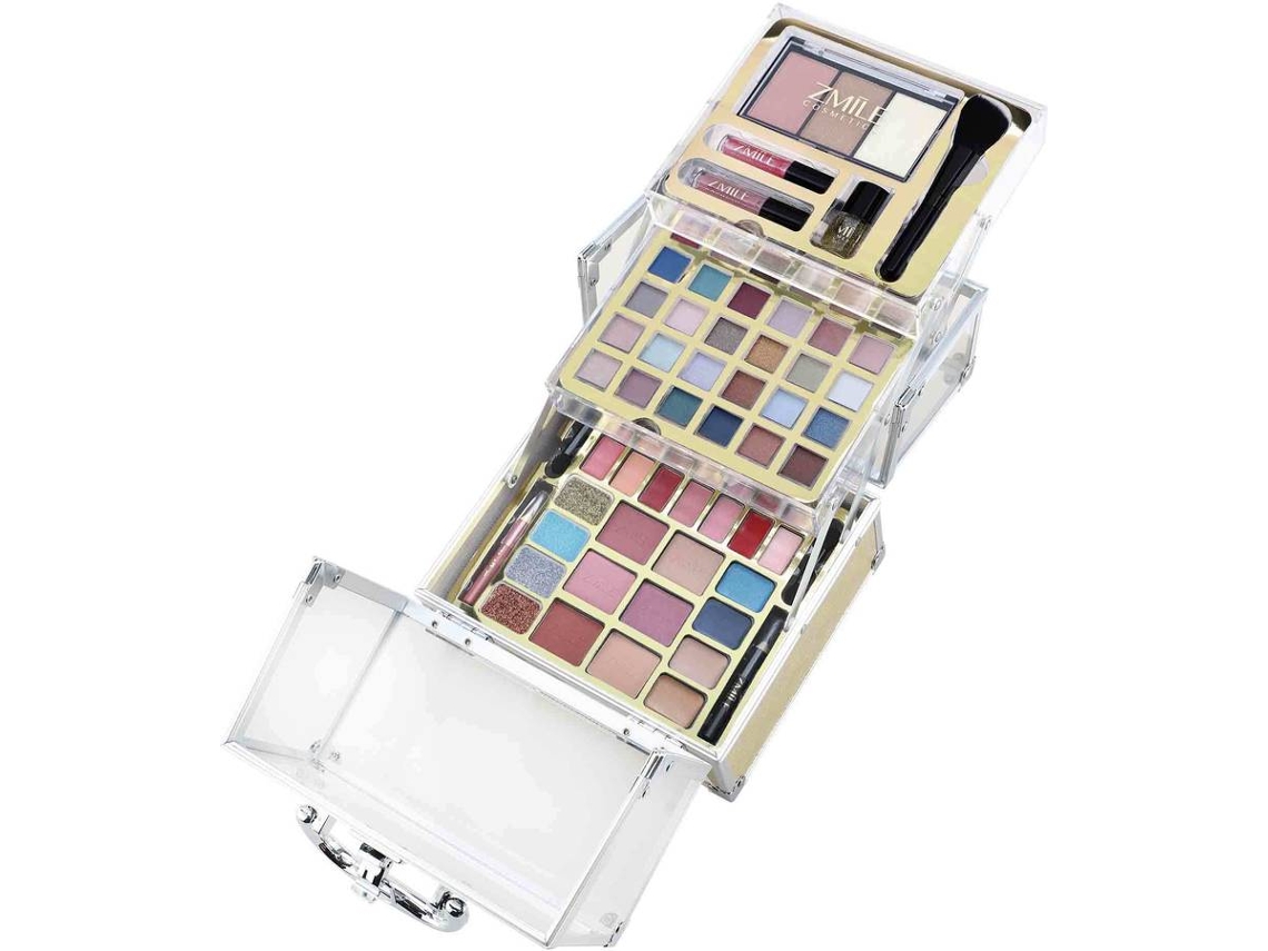 Conjunto de Maquilhagem Vegan ZMILE Glam (64 peças e Mala)