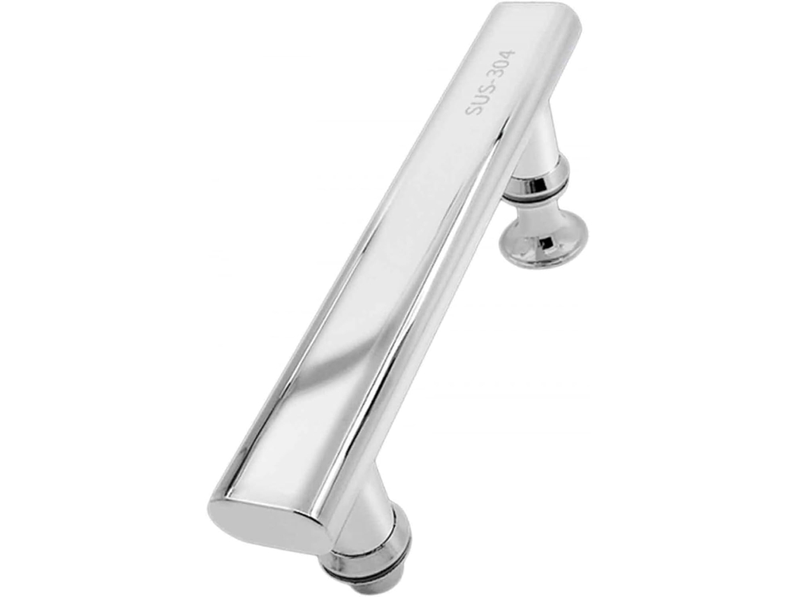 Puxador Para Porta De Correr, Resistente, Em Aço Inoxidável, Com Espaçamento Entre Furos De 145mm, Ideal Para Portas De