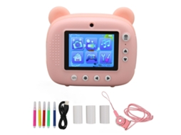 Câmera Infantil 24mp Foco Automático Tela Hd 2,4 Polegadas Presente para Crianças Meninas Meninos