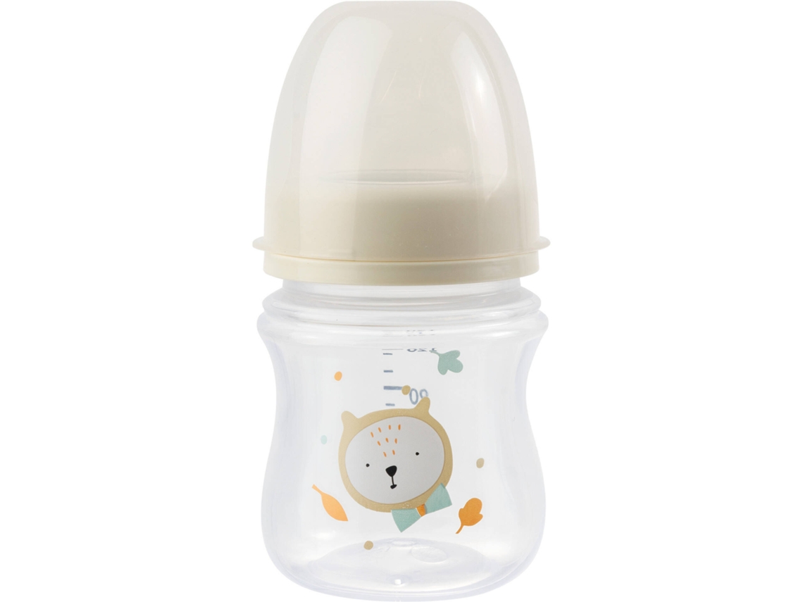 Biberão Silicone +0m 120ml Happy Bear