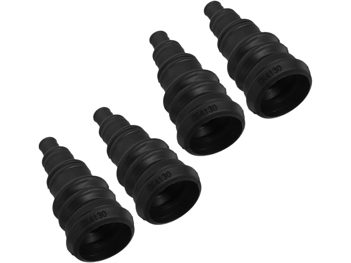 Kit Com 4 Peças De Passa-fios Para Fios Automotivos Capas Borracha