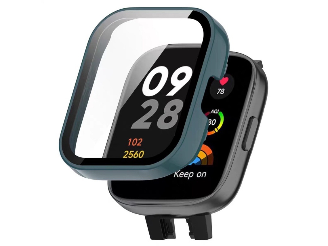 Capa Panoona Para Redmi Watch6 Active Em Tpu Resistente A Quedas Verde