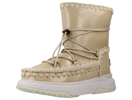 Sapatos de Mulher MOU Jogger Snowboot Short Pele (38)
