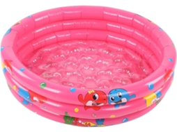 Piscina Inflável Rosa para Crianças CHABERLU