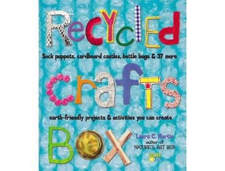 Livro Recycled Crafts Box de Laura C Martin (Inglês)